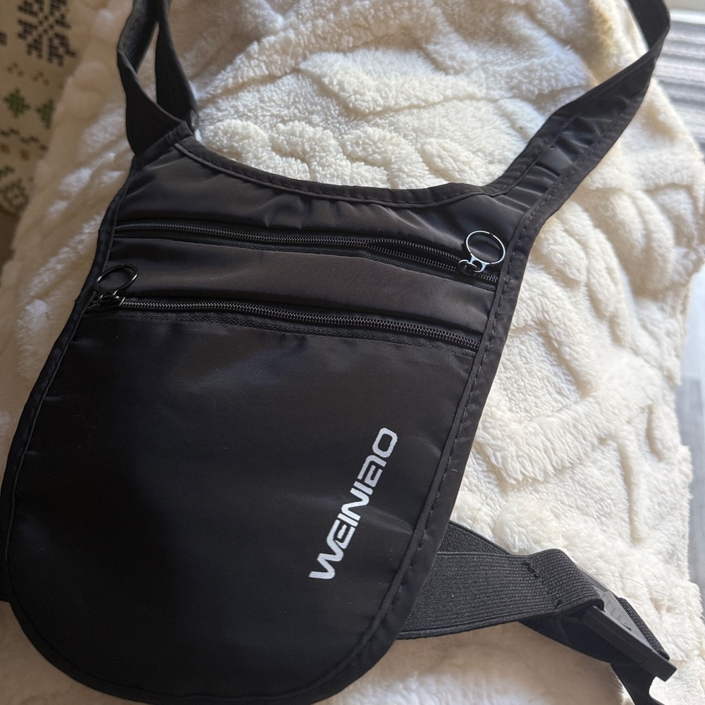 Black Crossbody Bag Unisex